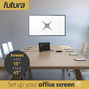 Futura Futura TV Wall Mount up to 43 Inch Adjustable Bracket