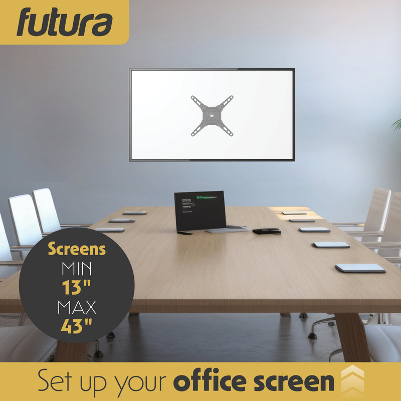 Futura Futura TV Wall Mount up to 43 Inch Adjustable Bracket