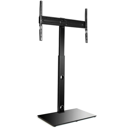 Futura Futura Universal TV Stand 30-75 inch | Black Television Floor Stand
