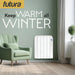 Futura Futura Wall Mounted Electric Heater | 1000W Bathroom Safe Panel Heater