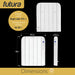 Futura Futura Wall Mounted Electric Heater | 1000W Bathroom Safe Panel Heater