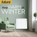 Futura Futura Wall Mounted Electric Heater | 1500W Bathroom Safe Panel Heater