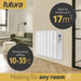Futura Futura Wall Mounted Electric Heater | 1500W Bathroom Safe Panel Heater