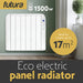 Futura Futura Wall Mounted Electric Heater | 1500W Bathroom Safe Panel Heater