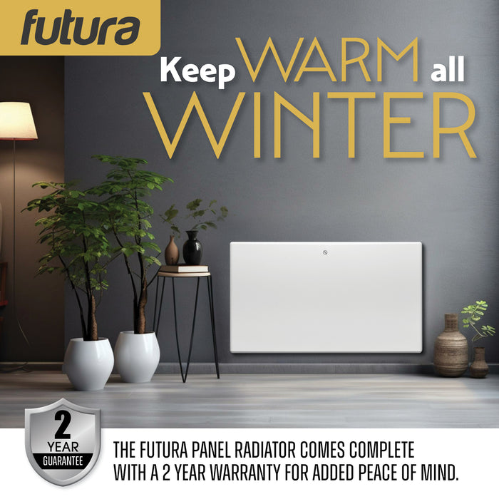 Futura Futura Wall Mounted Electric Heater 1500W | Floor Standing Bathroom Heater