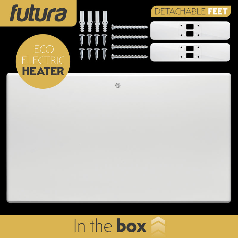 Futura Futura Wall Mounted Electric Heater 1500W | Floor Standing Bathroom Heater