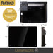 Futura Futura WIFI Electric Wall Panel Heater 2000W | Bathroom Safe Black Glass