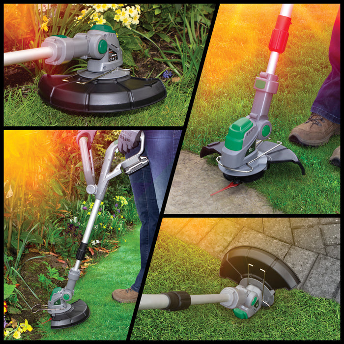 Gracious Gardens Gracious Gardens 2-in-1 Cordless Grass Strimmer | 20V With Blades