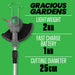 Gracious Gardens Gracious Gardens 2-in-1 Cordless Grass Strimmer | 20V With Blades
