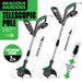 Gracious Gardens Gracious Gardens 2-in-1 Cordless Grass Strimmer | 20V With Blades