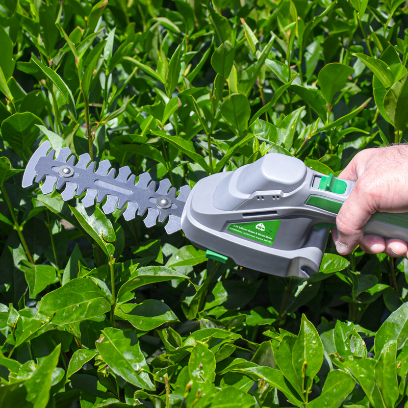 Gracious Gardens Gracious Gardens Cordless Hedge Trimmer | 3.6V 2-in-1 Battery Hedge Cutter
