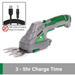 Gracious Gardens Gracious Gardens Cordless Hedge Trimmer | 3.6V 2-in-1 Battery Hedge Cutter