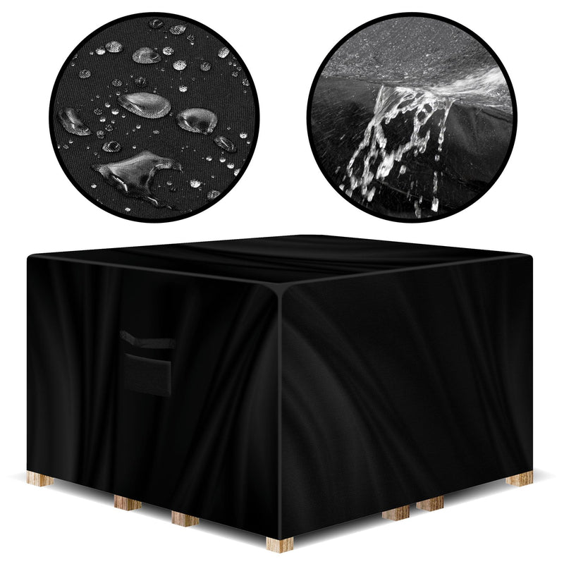 Futura Direct Gracious Gardens Garden Furniture Cover 200 x 200 x 90cm Square Heavy Duty Oxford Fabric