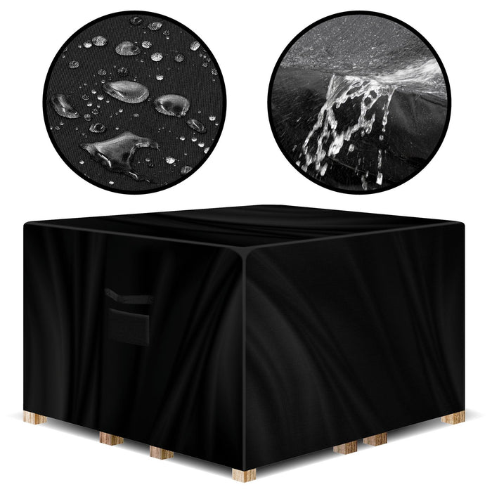 Futura Direct Gracious Gardens Garden Furniture Cover 200 x 200 x 90cm Square Heavy Duty Oxford Fabric