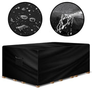 Futura Direct Gracious Gardens Garden Furniture Cover 300 x 250 x 100cm Rectangular Heavy Duty Oxford Fabric