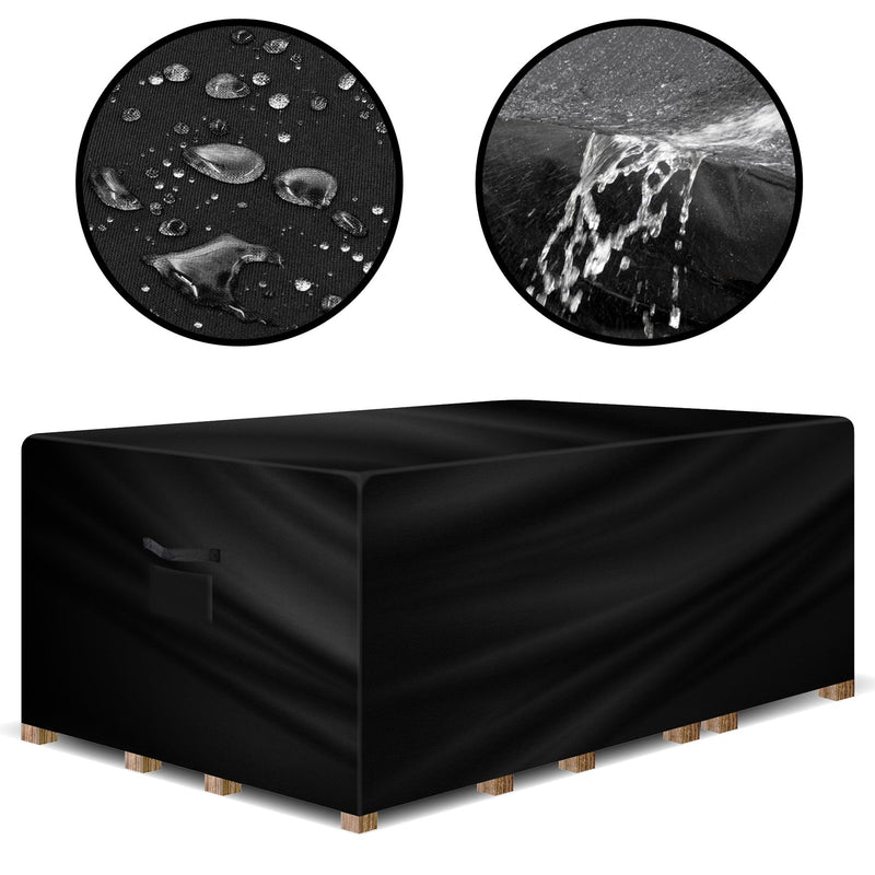 Futura Direct Gracious Gardens Garden Furniture Cover 300 x 250 x 100cm Rectangular Heavy Duty Oxford Fabric