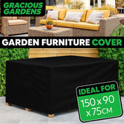 Gracious Gardens Gracious Gardens Outdoor Garden Furniture Covers | Rectangular 150cm