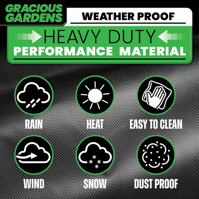 Gracious Gardens Gracious Gardens Outdoor Garden Furniture Covers | Rectangular 170cm