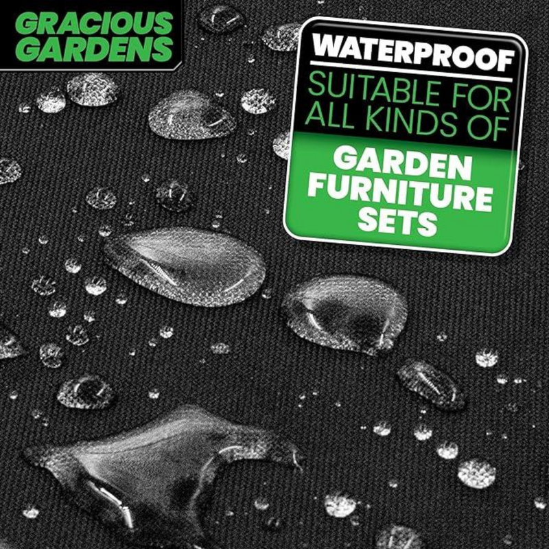 Gracious Gardens Gracious Gardens Outdoor Garden Furniture Covers | Rectangular 180cm