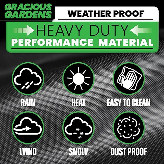 Gracious Gardens Gracious Gardens Outdoor Garden Furniture Covers | Rectangular 280cm