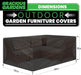 Gracious Gardens Gracious Gardens Outdoor Garden Furniture Covers | Rectangular 280cm