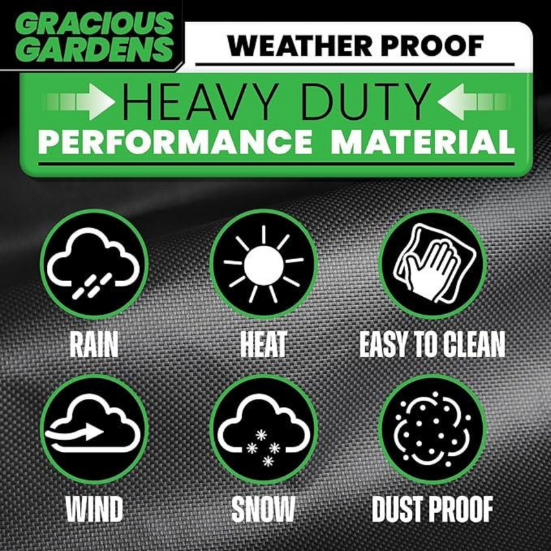 Gracious Gardens Gracious Gardens Outdoor Garden Furniture Covers | Round 190cm