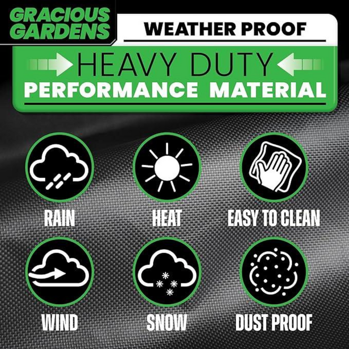 Gracious Gardens Gracious Gardens Outdoor Garden Furniture Covers | Square 150cm