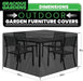 Gracious Gardens Gracious Gardens Outdoor Garden Furniture Covers | Square 200cm