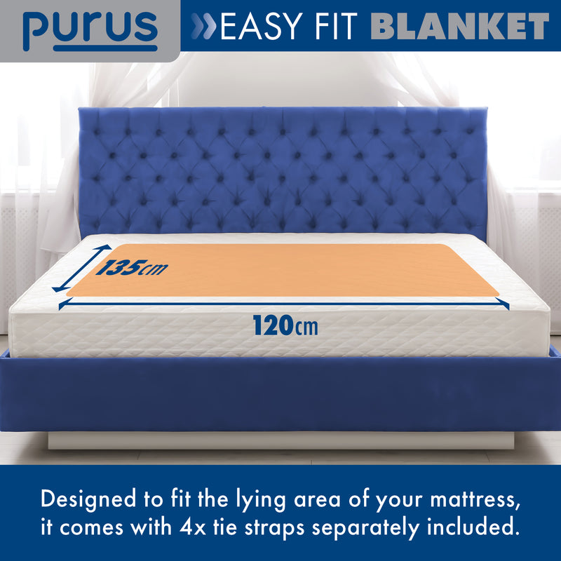 Purus Purus Double Electric Blanket | Double Bed Fitted Under Blanket