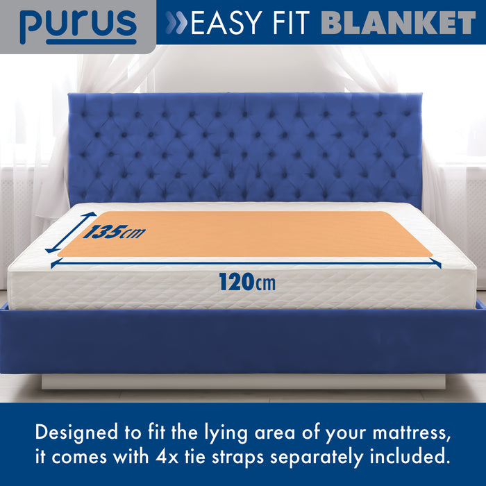Purus Purus Double Electric Blanket | Double Bed Fitted Under Blanket