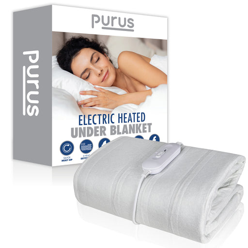 Purus Purus Double Electric Blanket | Double Bed Fitted Under Blanket