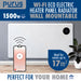 Purus Purus Eco 1500W WIFI Electric Radiator Panel Room Heater Wall Mounted