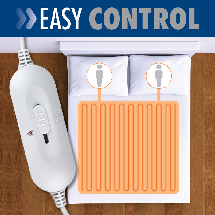 Purus Purus Electric Blanket King Size | King Bed Fitted Under Blanket