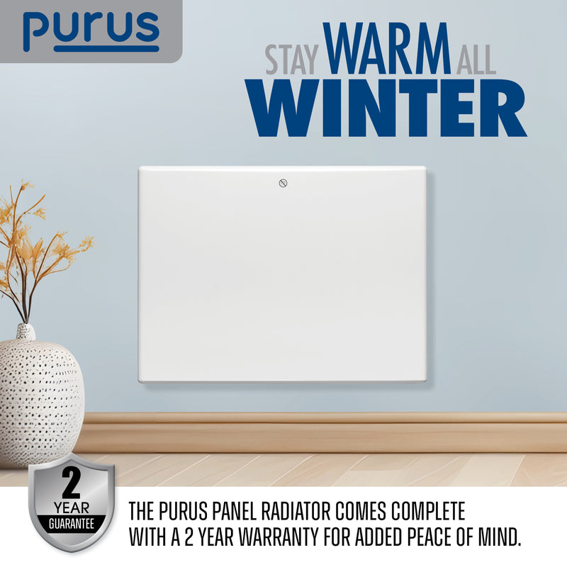 Purus Purus Electric Heater Wall Mounted 600W | Floor Standing Bathroom Heater