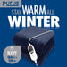 Purus Purus Navy Blue Electric Heated Blanket | Soft Fleece Throw with Timer