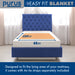 Purus Purus Single Electric Blanket | Fitted Heated Under Blanket