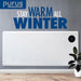Purus Purus WIFI Electric Wall Panel Heater 2000W | Bathroom Safe White Radiator