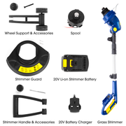 Skotek Skotek Cordless Grass Strimmer | 20V Battery Powered Spool Trimmer