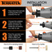 Terratek Terratek 150pc Rotary Multi Tool | Dremel-Compatible Accessories & Case