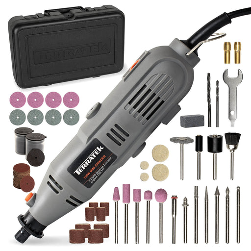 Terratek Terratek 150pc Rotary Multi Tool | Dremel-Compatible Accessories & Case