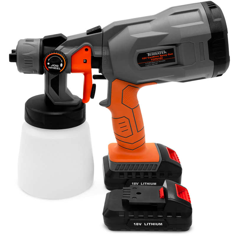 Terratek Terratek 18V Cordless Paint Sprayer | HVLP Fence Spray Gun