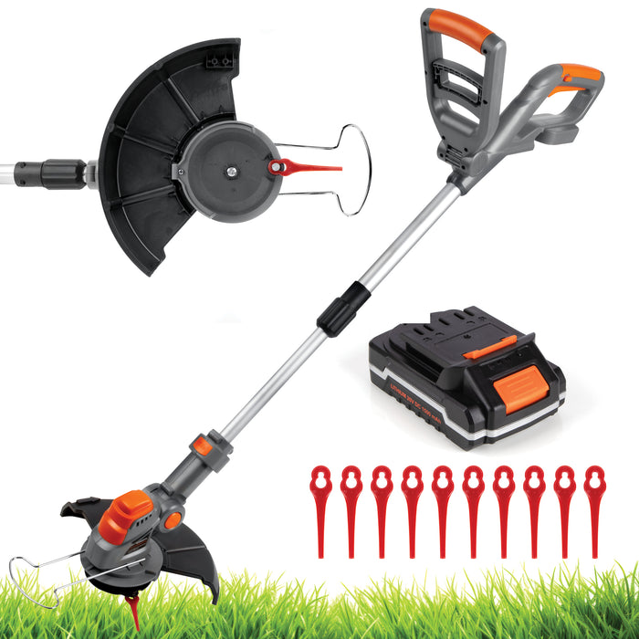 Futura Direct Terratek 20V Cordless Strimmer Extendable Pole Grass Trimmer