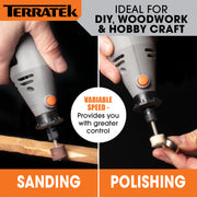 Terratek Terratek 234pc Rotary Multi Tool | Dremel-Compatible Accessories