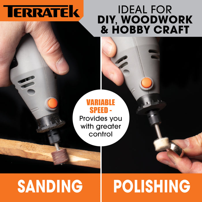 Terratek Terratek 234pc Rotary Multi Tool | Dremel-Compatible Accessories