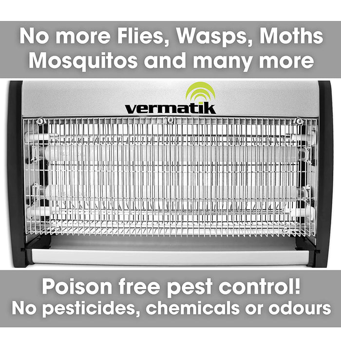 Vermatik Vermatik Insect Fly Zapper | 39W Indoor Electric Bug Zapper Killer