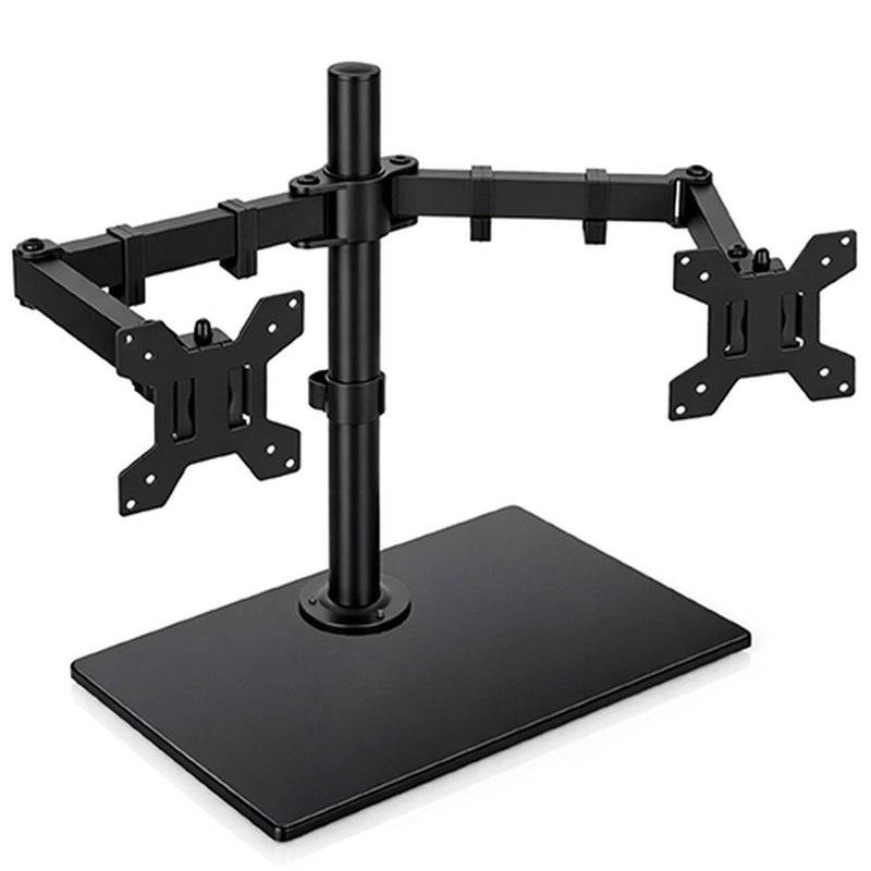 Futura Dual Monitor Stand 13 to 32 Inch | Freestanding Mount Supports 8kg
