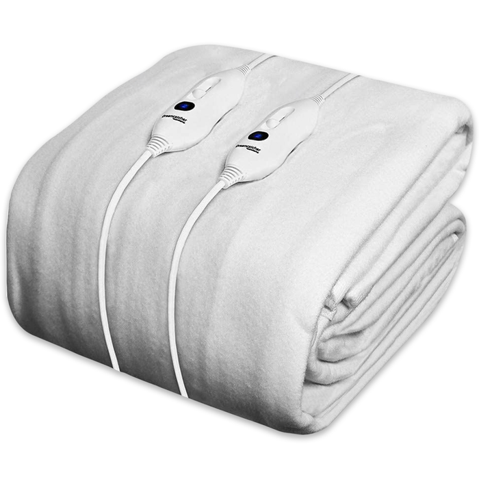 Dreamcatcher Double Electric Blanket Luxury Polyester 190 x 137cm Fitted Heated Underblanket