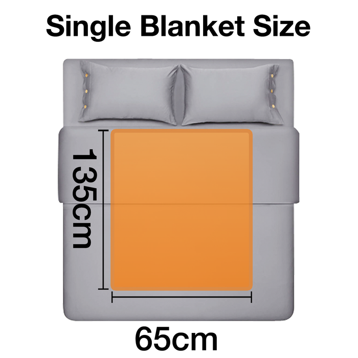 Cozytek Luxury Single Electric Blanket Under Blanket