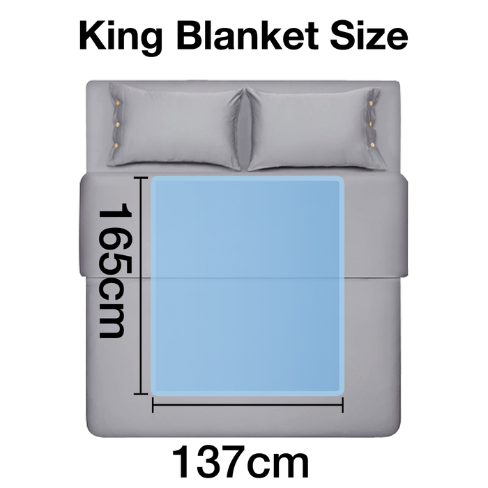 Purus Luxury King Electric Blanket Under Blanket