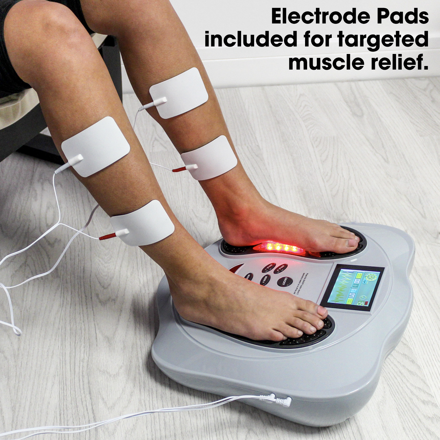 Heartline Electromagnetic Foot Massager & Body Therapy Machine — Futura ...